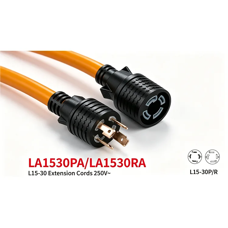 UL Standart Kilitli Güç Kaynağı Kabloları